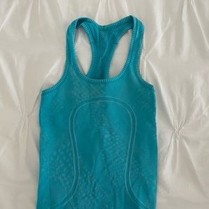 Blue Lululemon Tank Top